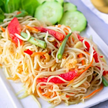 Feature image of Thai Papaya Salad